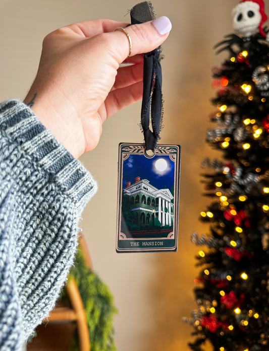 Mansion - Tarot Card Ornament