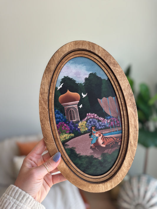 Jasmine's Garden - Vintage Storybook Sign