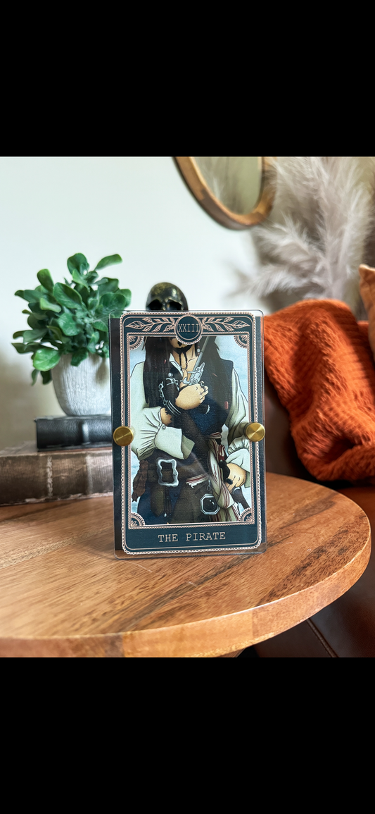 Pirate - Tarot Card Mini Sign