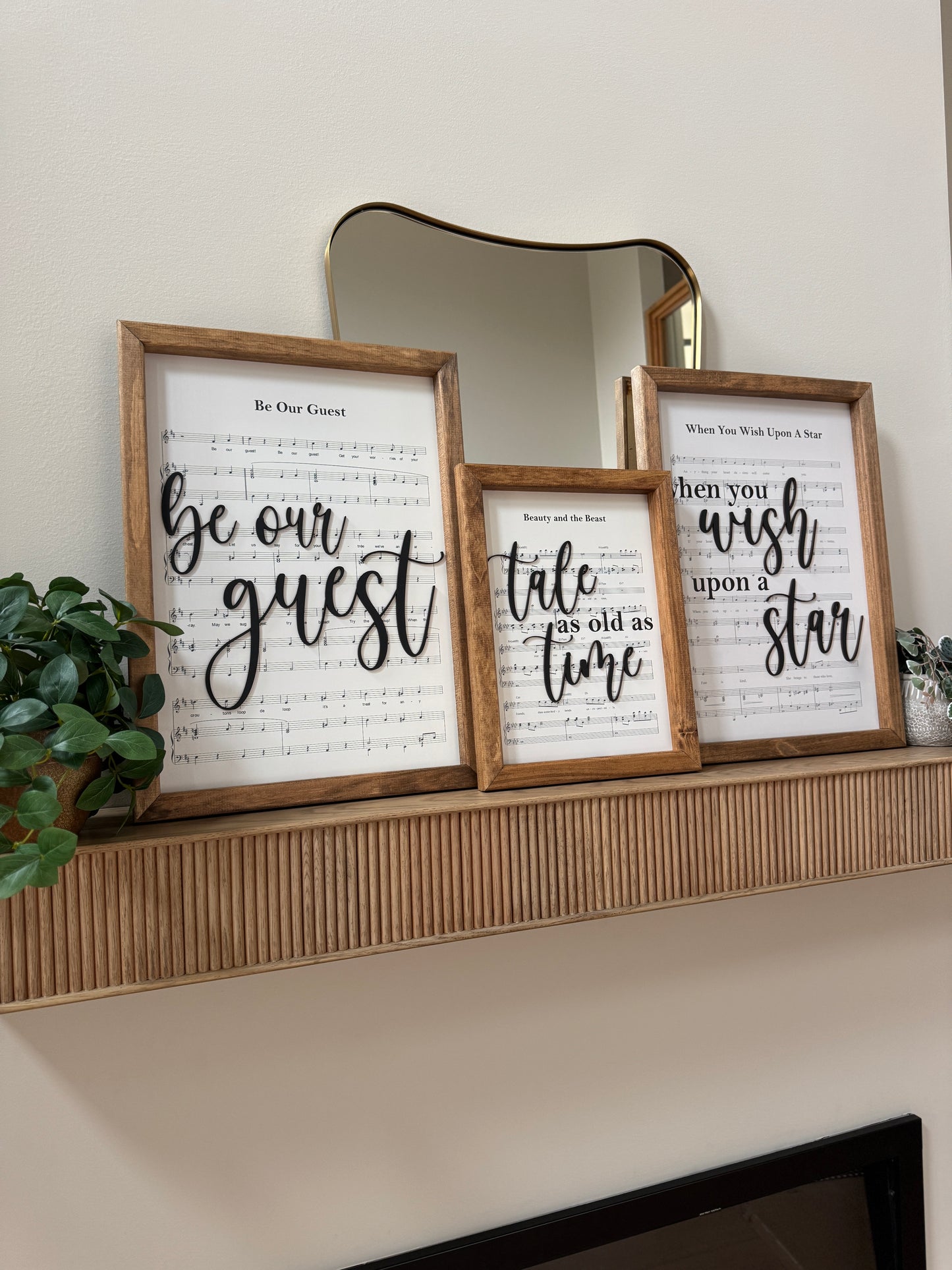 Baby Mine - Magical Playlist Sign