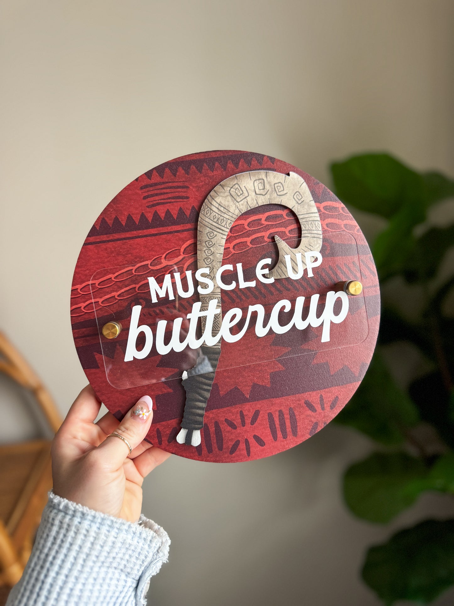 Muscle Up Mini Sign