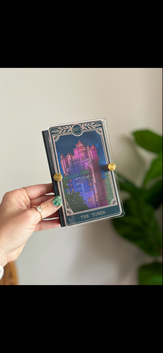 The Tower - Tarot Card Mini Sign