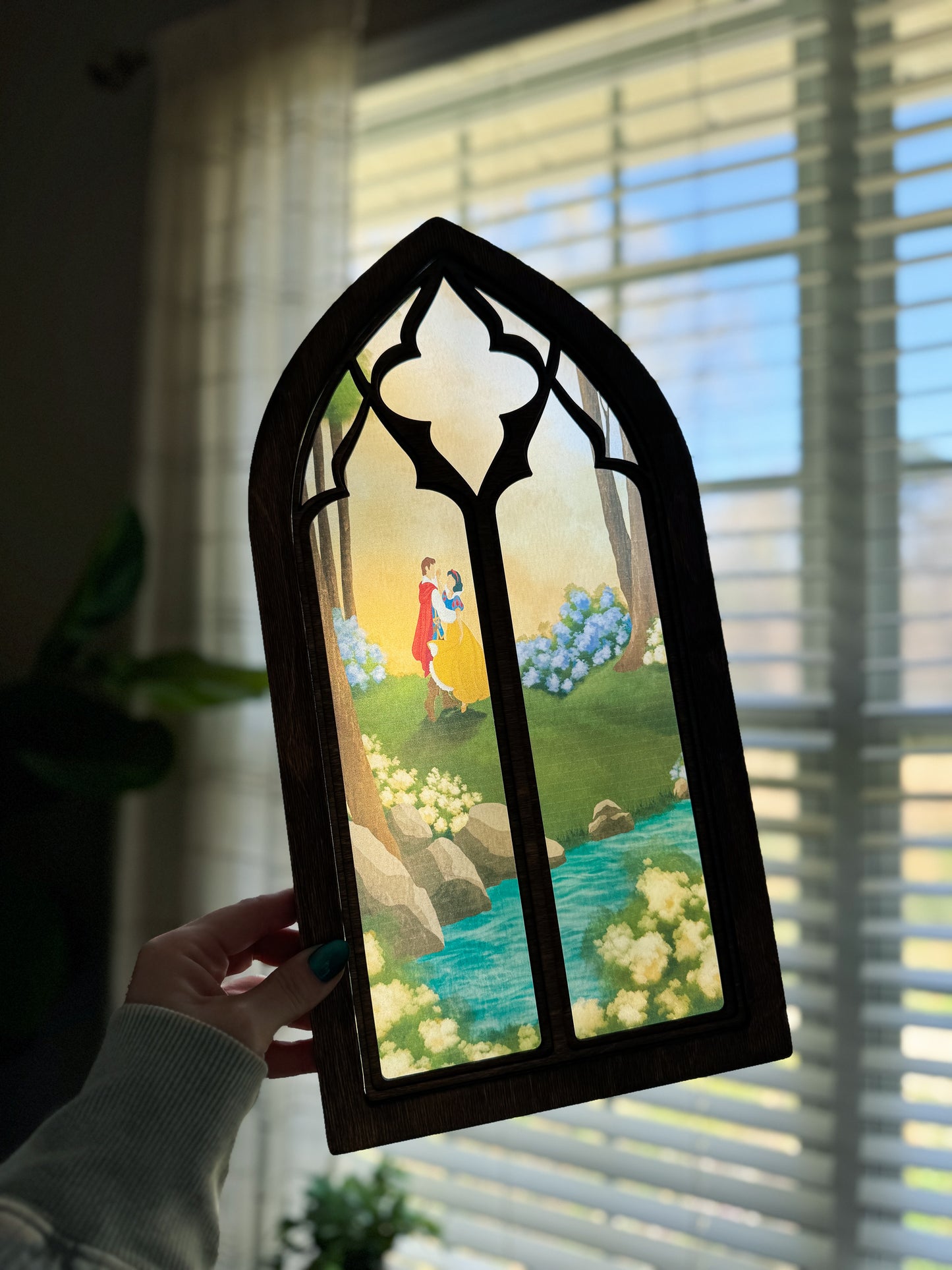 Once Upon A Time - Cathedral Window Sign