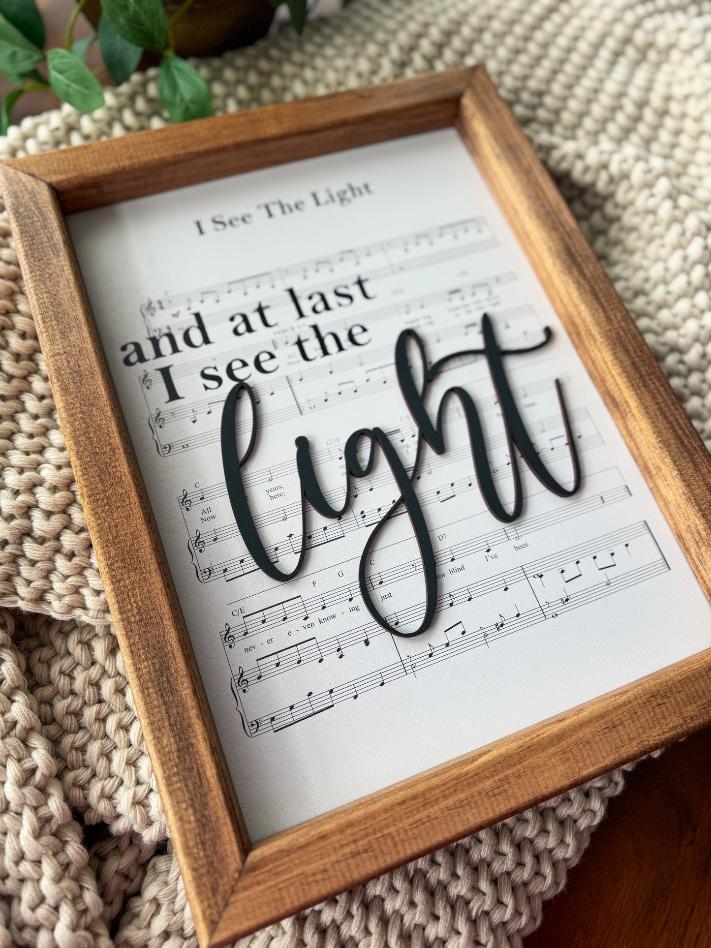 See The Light - Magical Playlist Sign