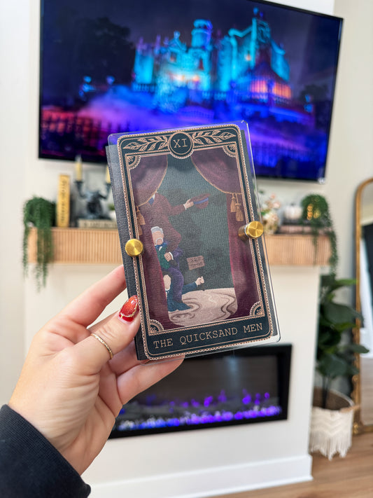 The Quicksand Men - Tarot Card Mini Sign