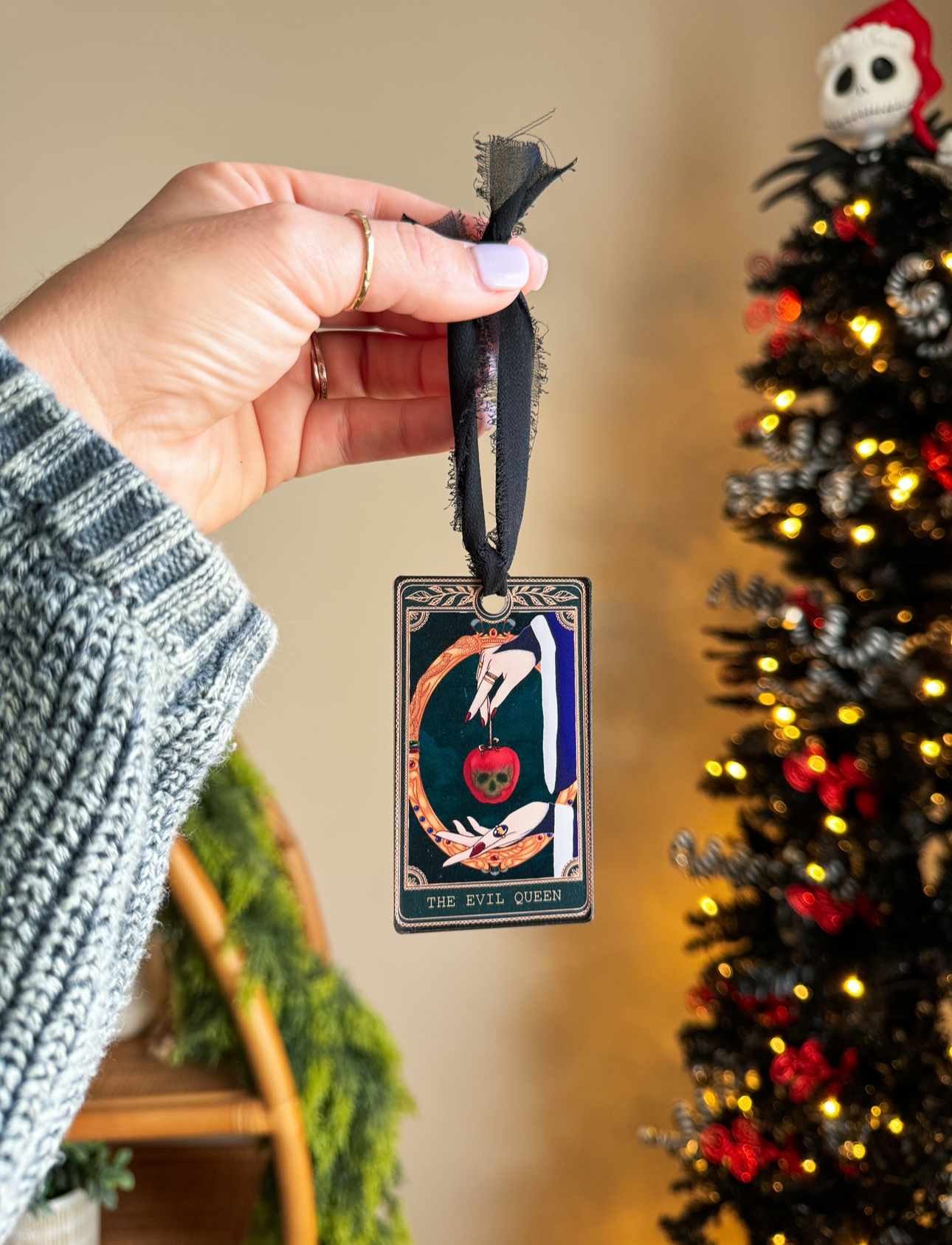 Evil Queen - Tarot Card Ornament