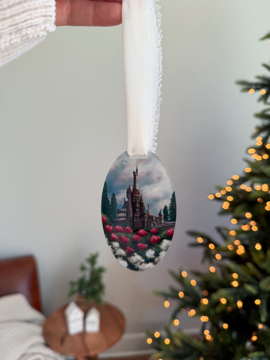 Beast's Castle - Storybook Ornament