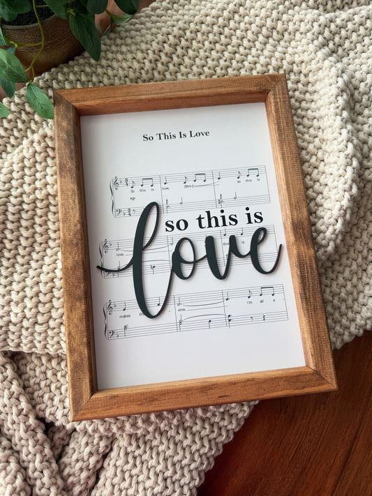 This Is Love - Magical Playlist Sign