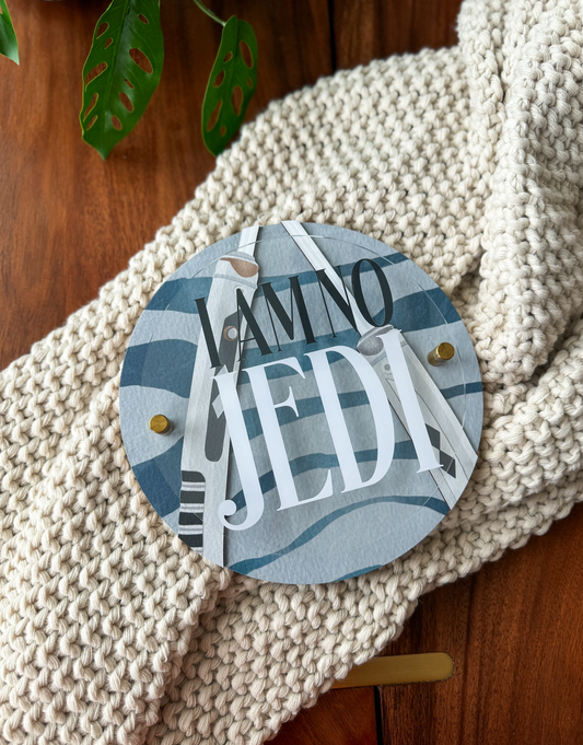 Jedi Mini Sign