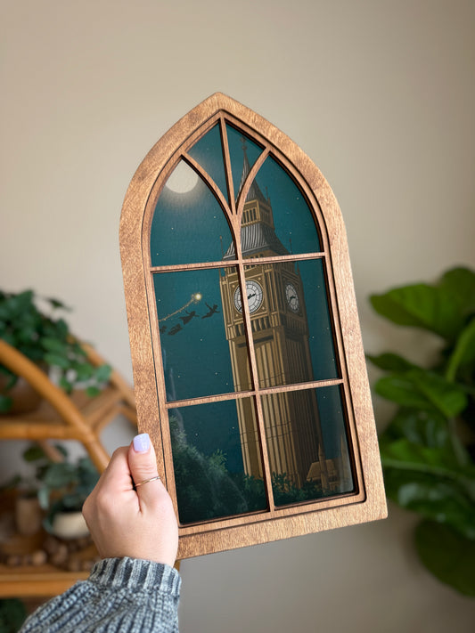 You Can Fly - Cathedral Window Sign