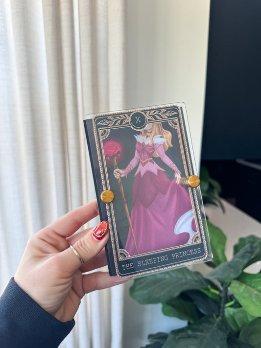 The Sleeping Princess - Tarot Card Mini Sign