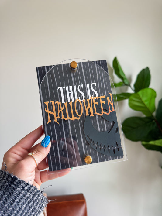 This Is Halloween Mini Block