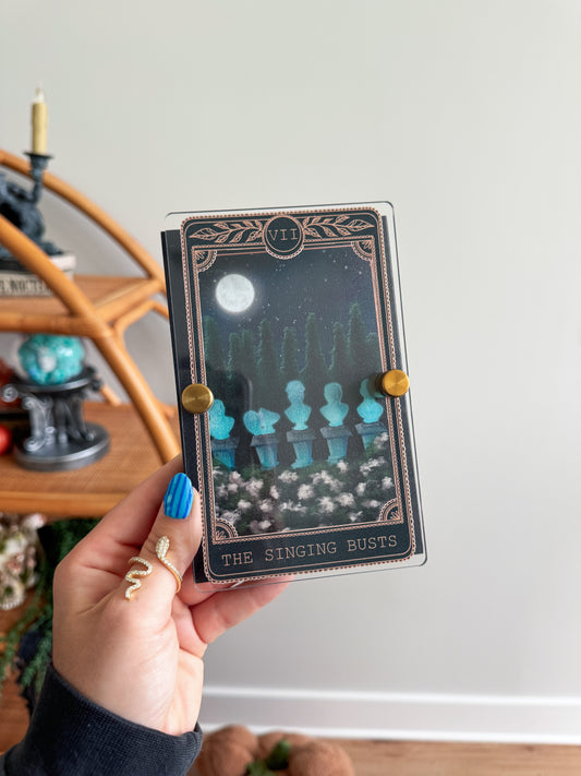 The Singing Busts - Tarot Card Mini Sign