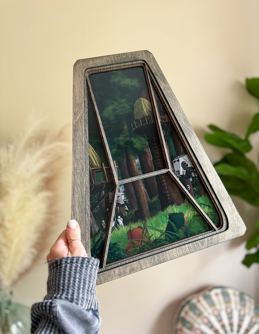 Forest Moon - Galactic Window Sign