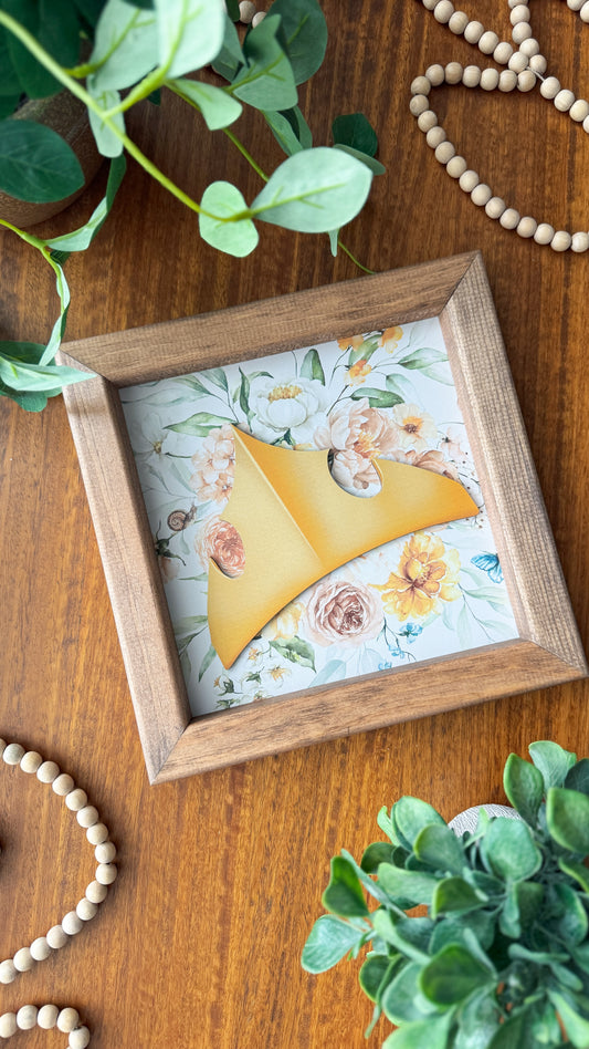 Sleeping Princess Crown Sign