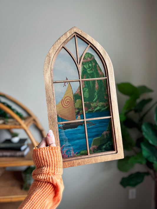 Wayfinder - Cathedral Window Sign