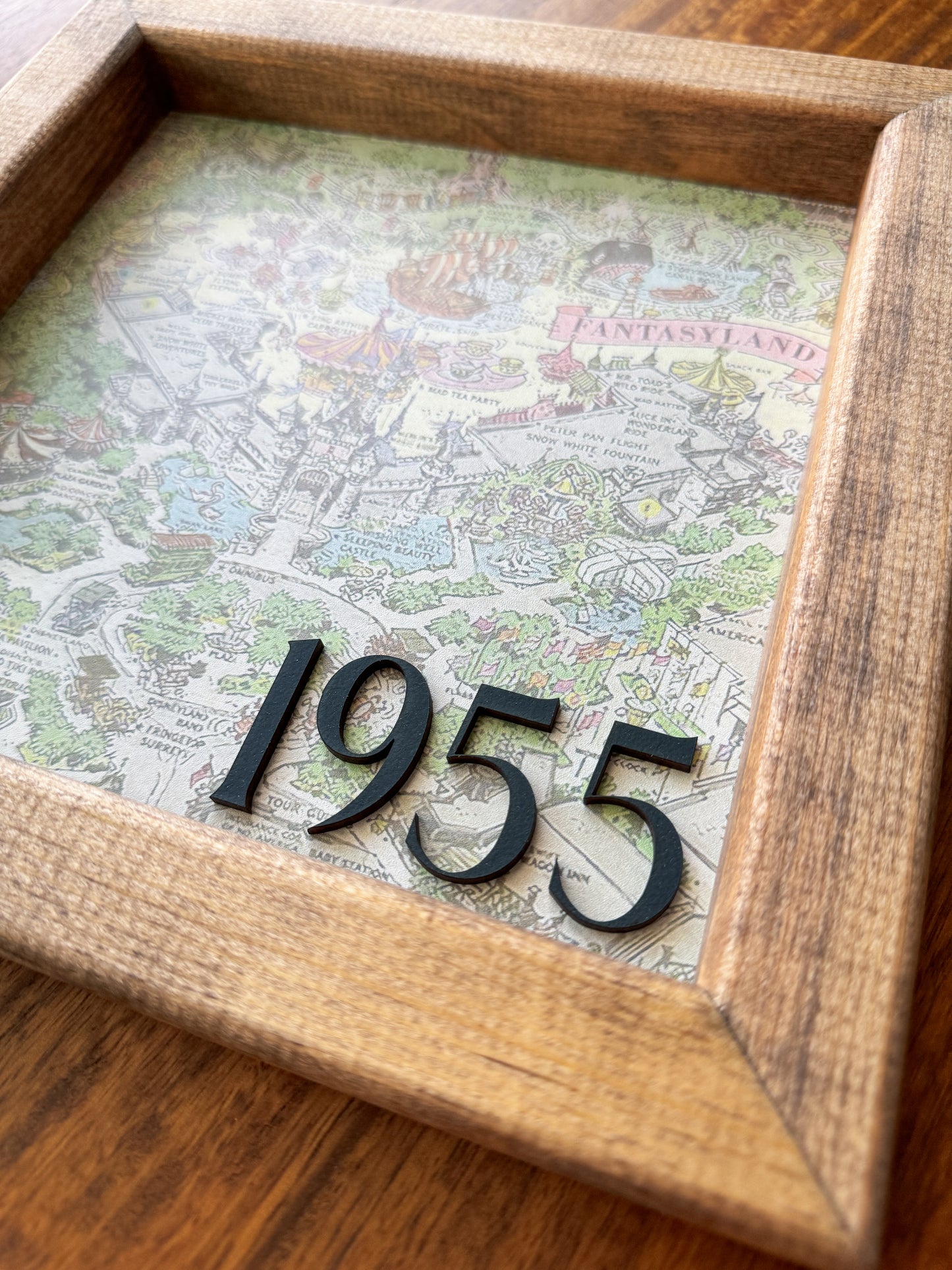 Opening Year Map Sign