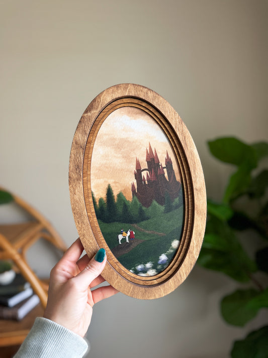 The Prince’s Castle - Vintage Storybook Sign