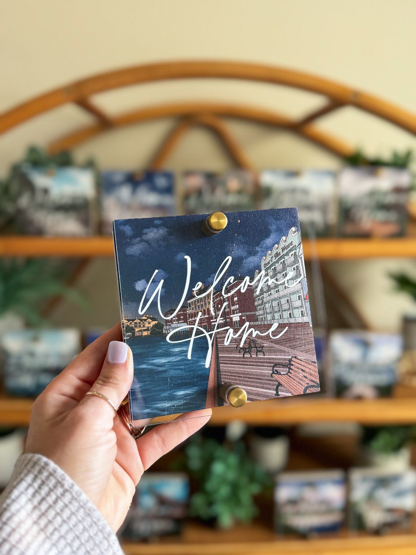 Boardwalk Block Sign