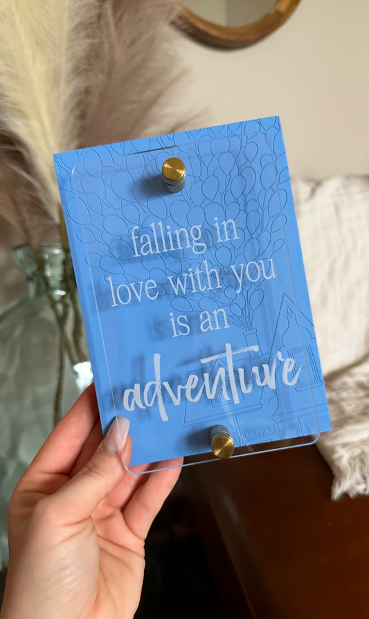 Love & Adventure Mini Block