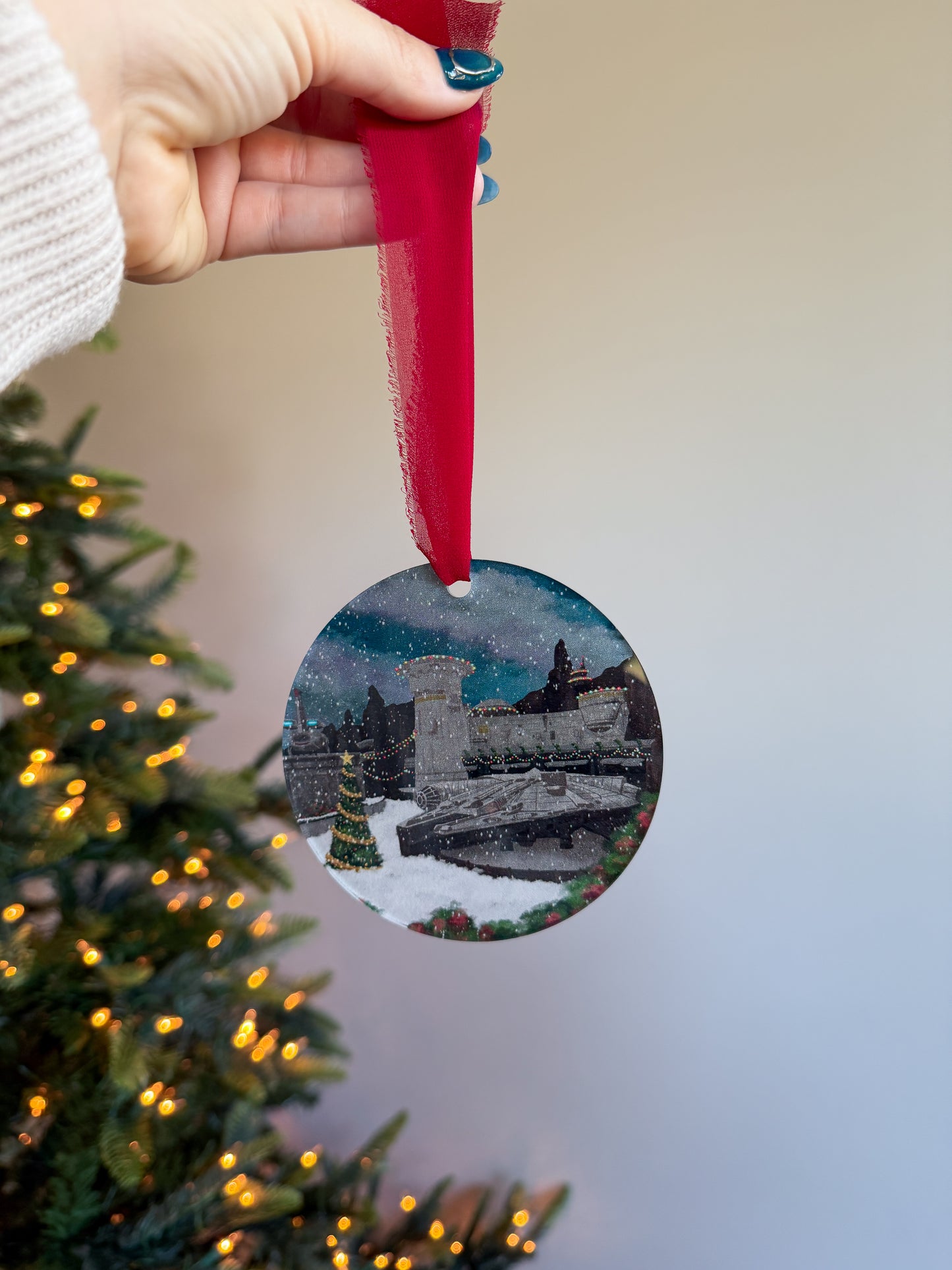 Christmas in the Galaxy Jumbo Ornament