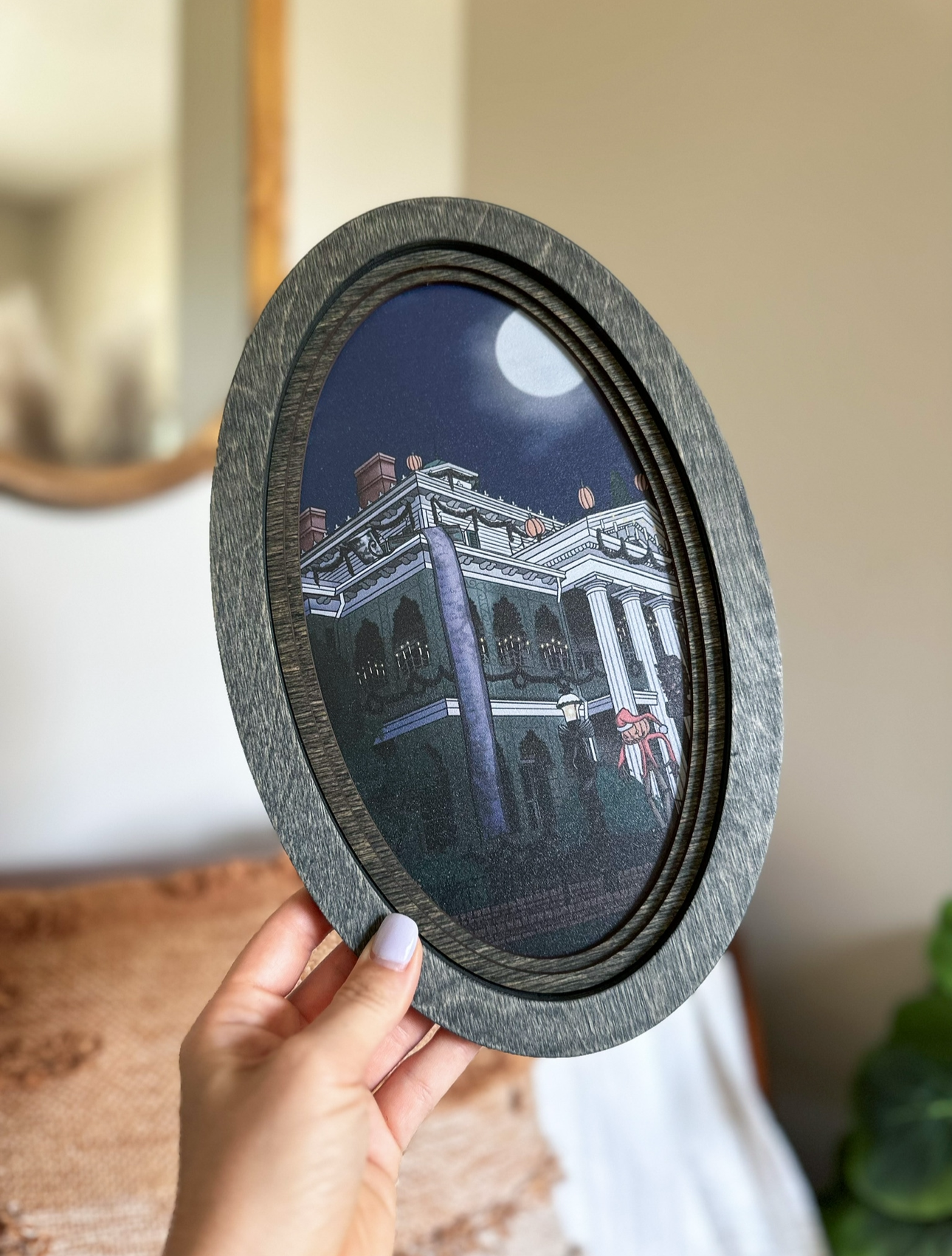 Mansion Oval Sign
