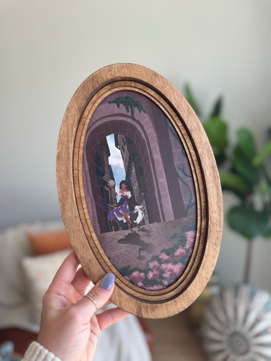 Esmeralda - Vintage Storybook Sign