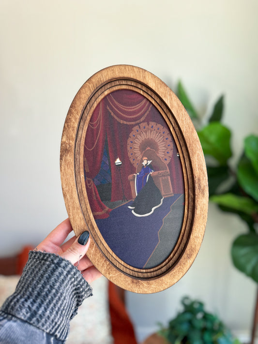 Evil Queen - Vintage Storybook Sign