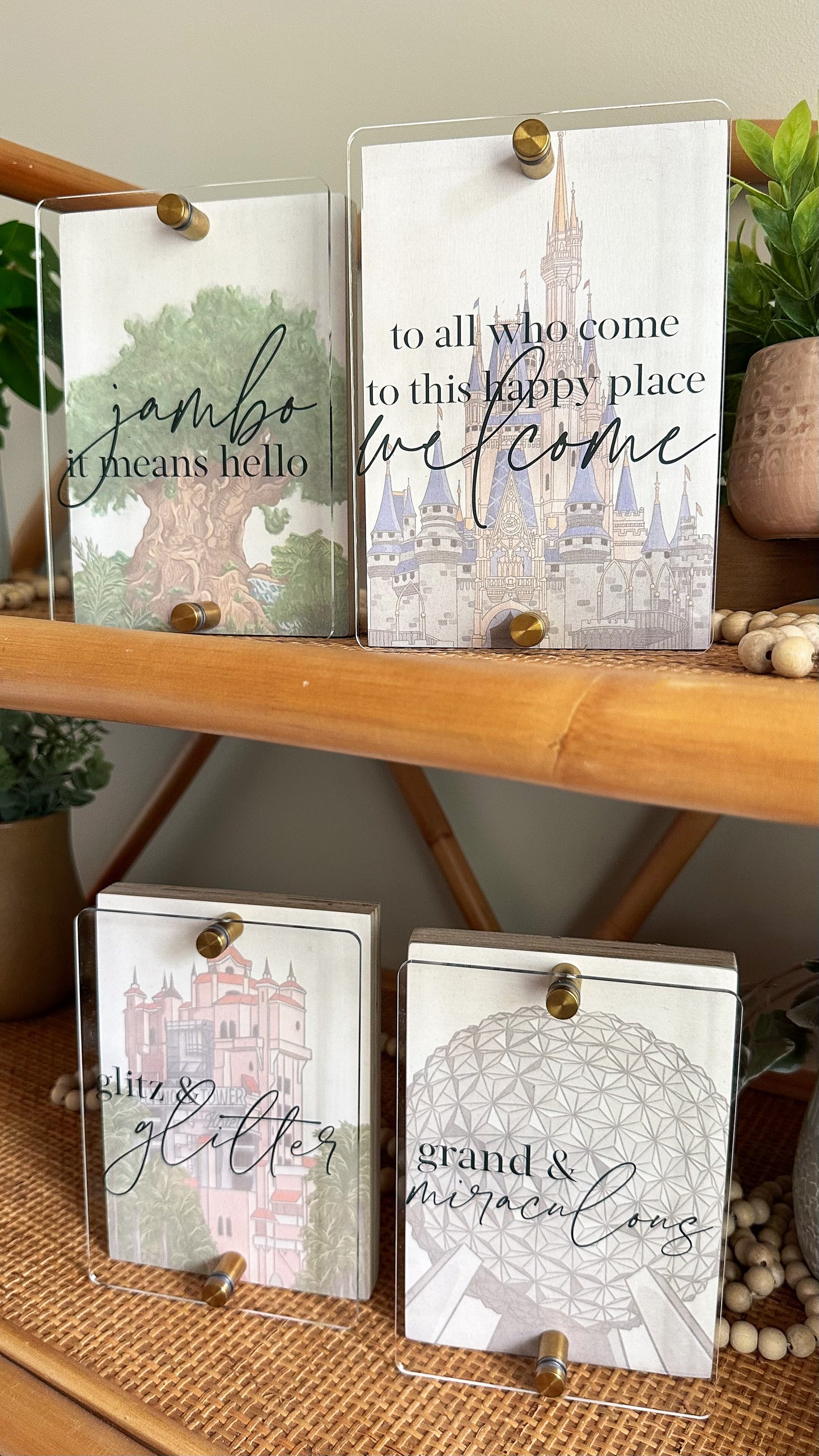 Four Park Mini Block Set