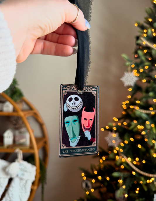 Troublemakers - Tarot Card Ornament