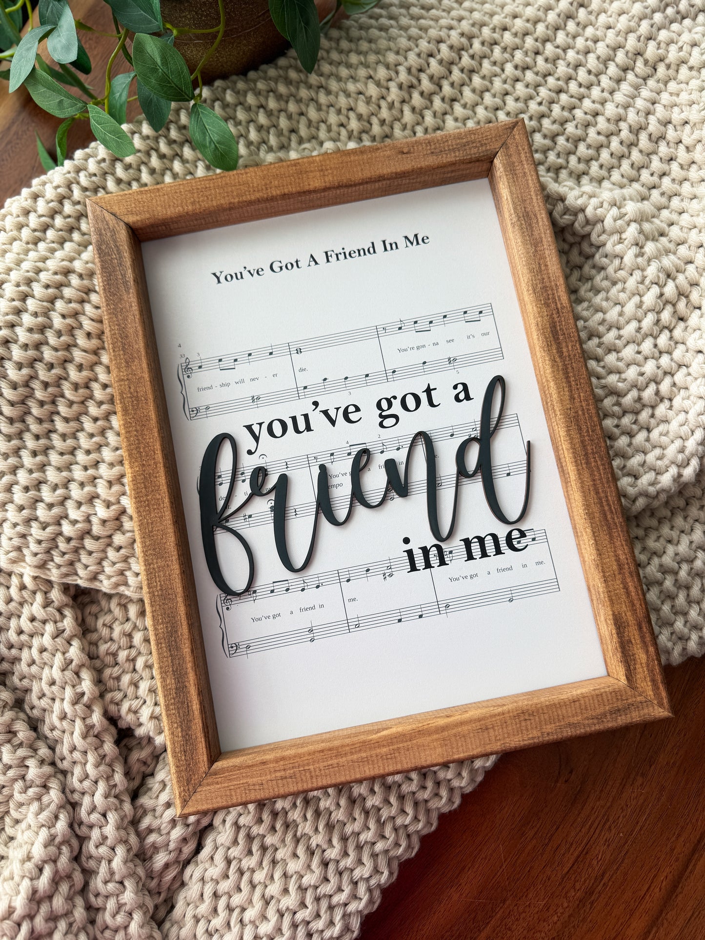 Got A Friend - Magical Playlist Sign