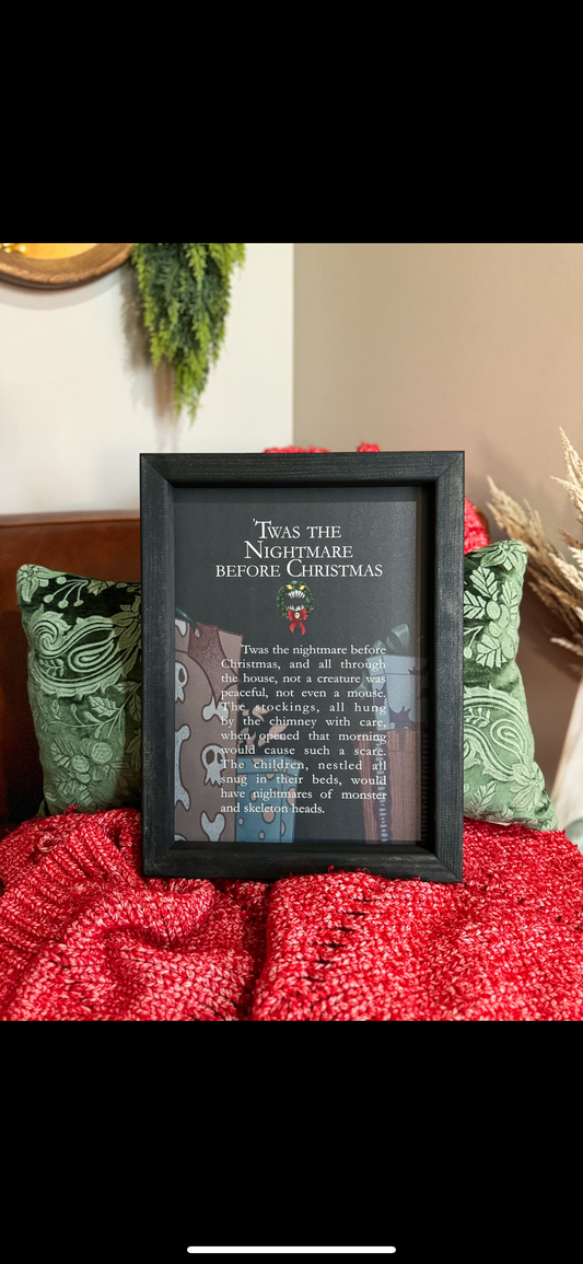 Twas the Nightmare Sign