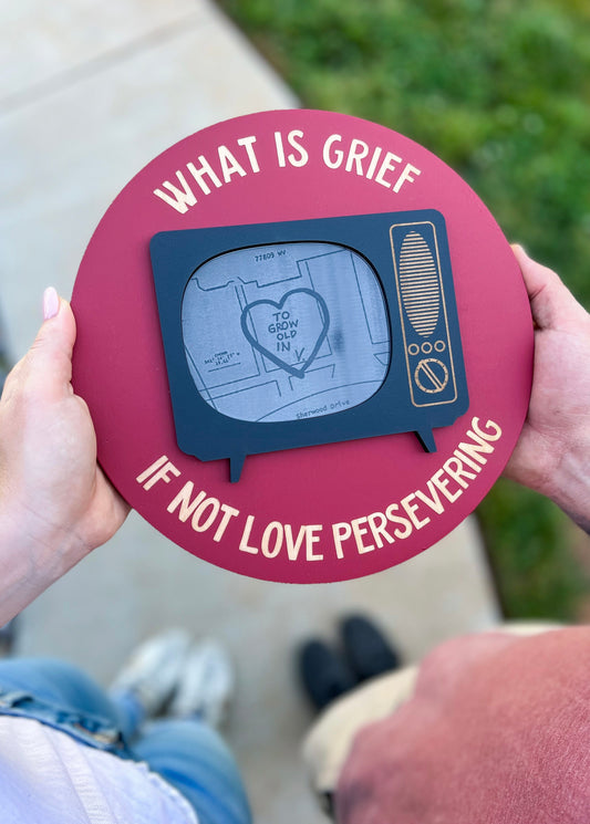 Love Persevering Mini Sign