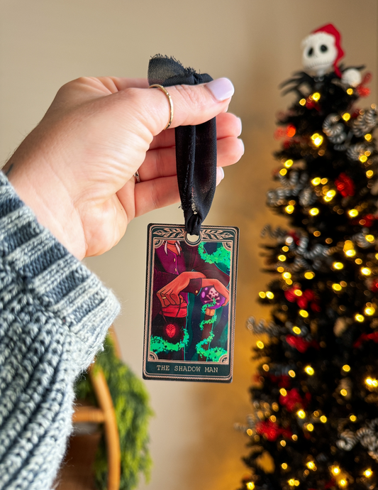 Shadow Man - Tarot Card Ornament
