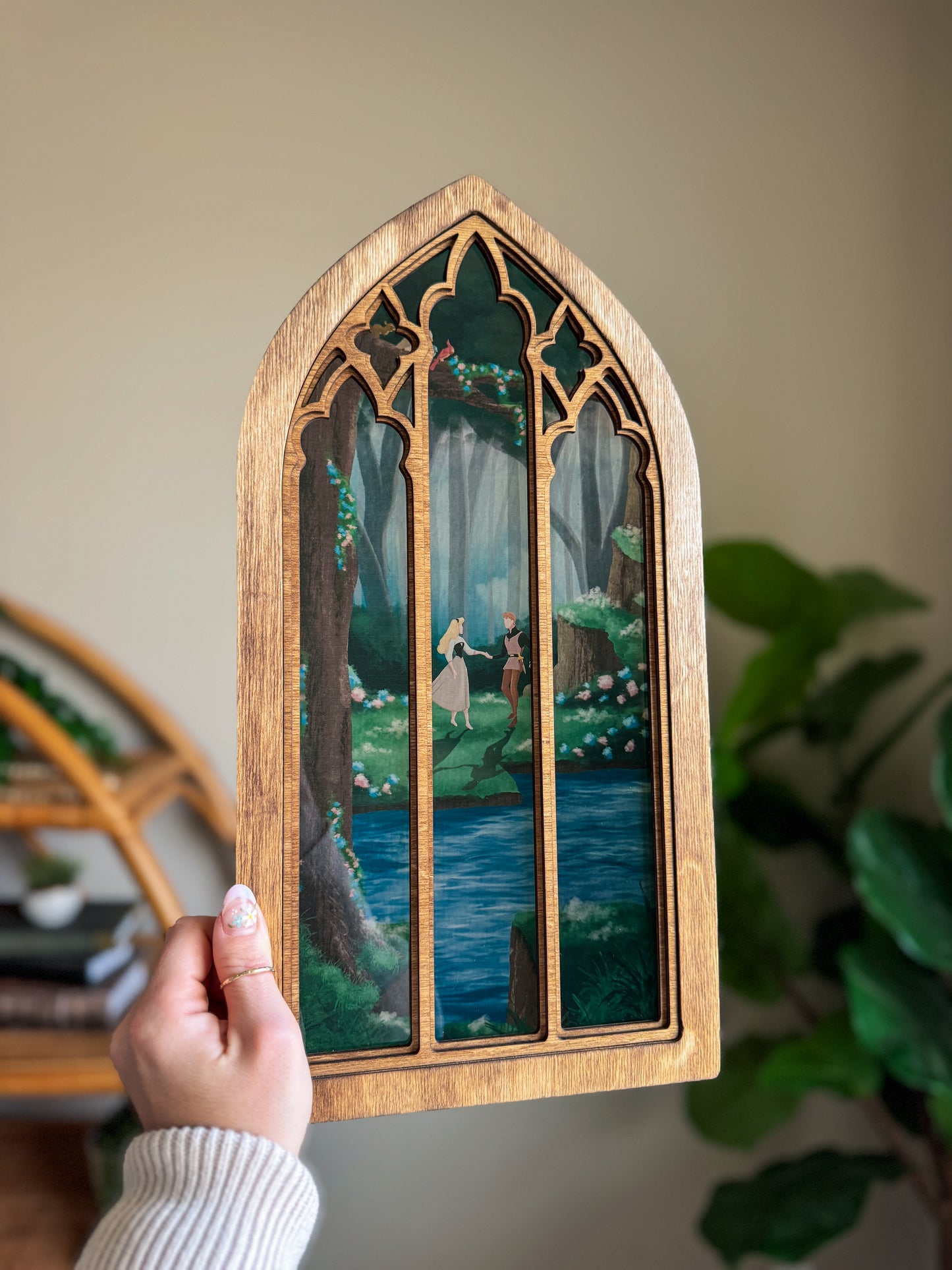 Once Upon A Dream - Cathedral Window Sign