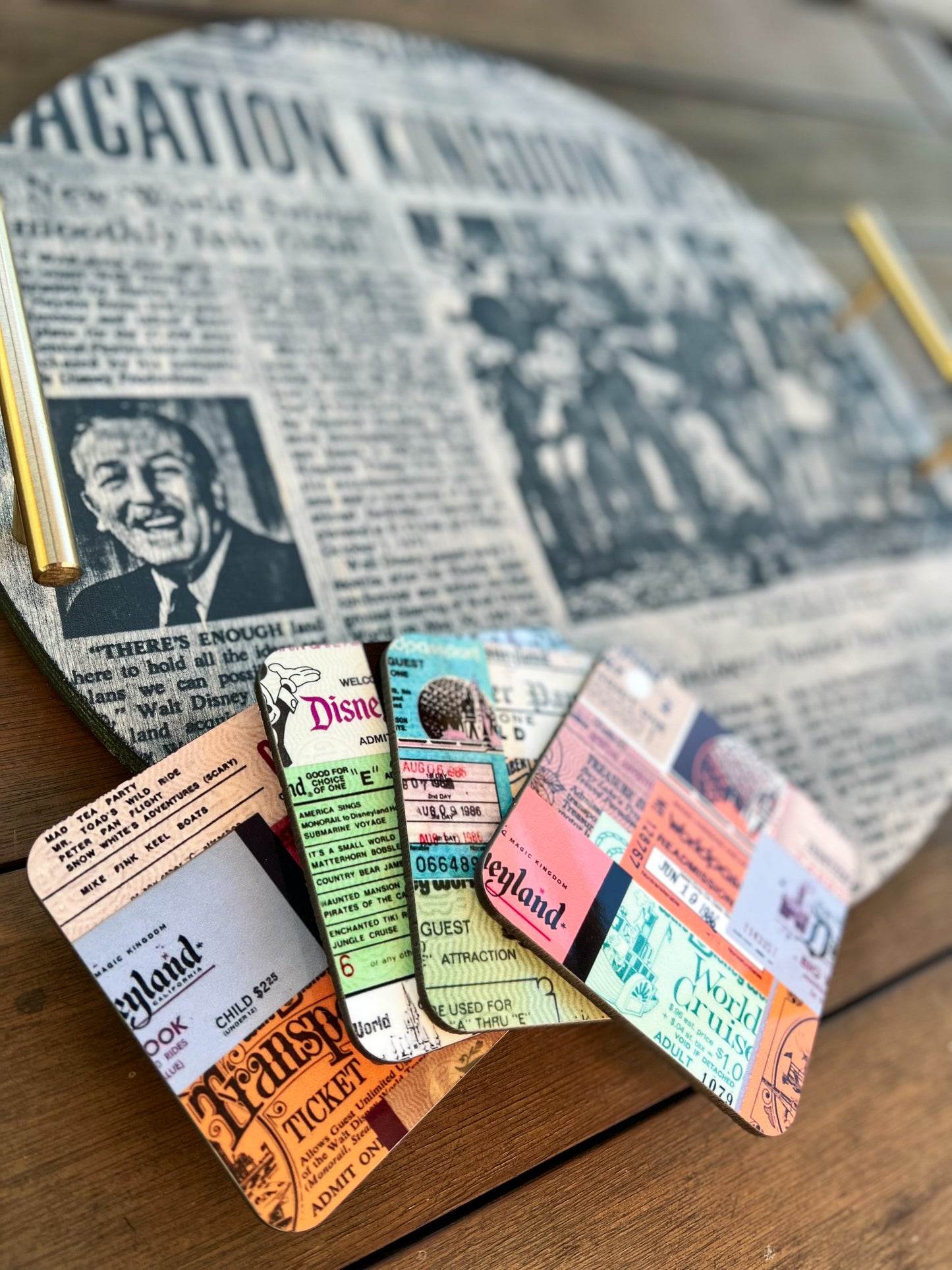 Ticket Coaster Set