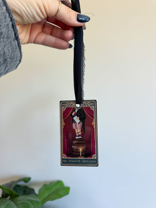 The Dynamite Gentleman - Tarot Card Ornament