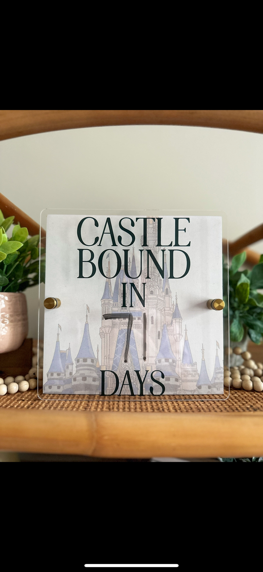 Castle Bound Mini Countdown WDW