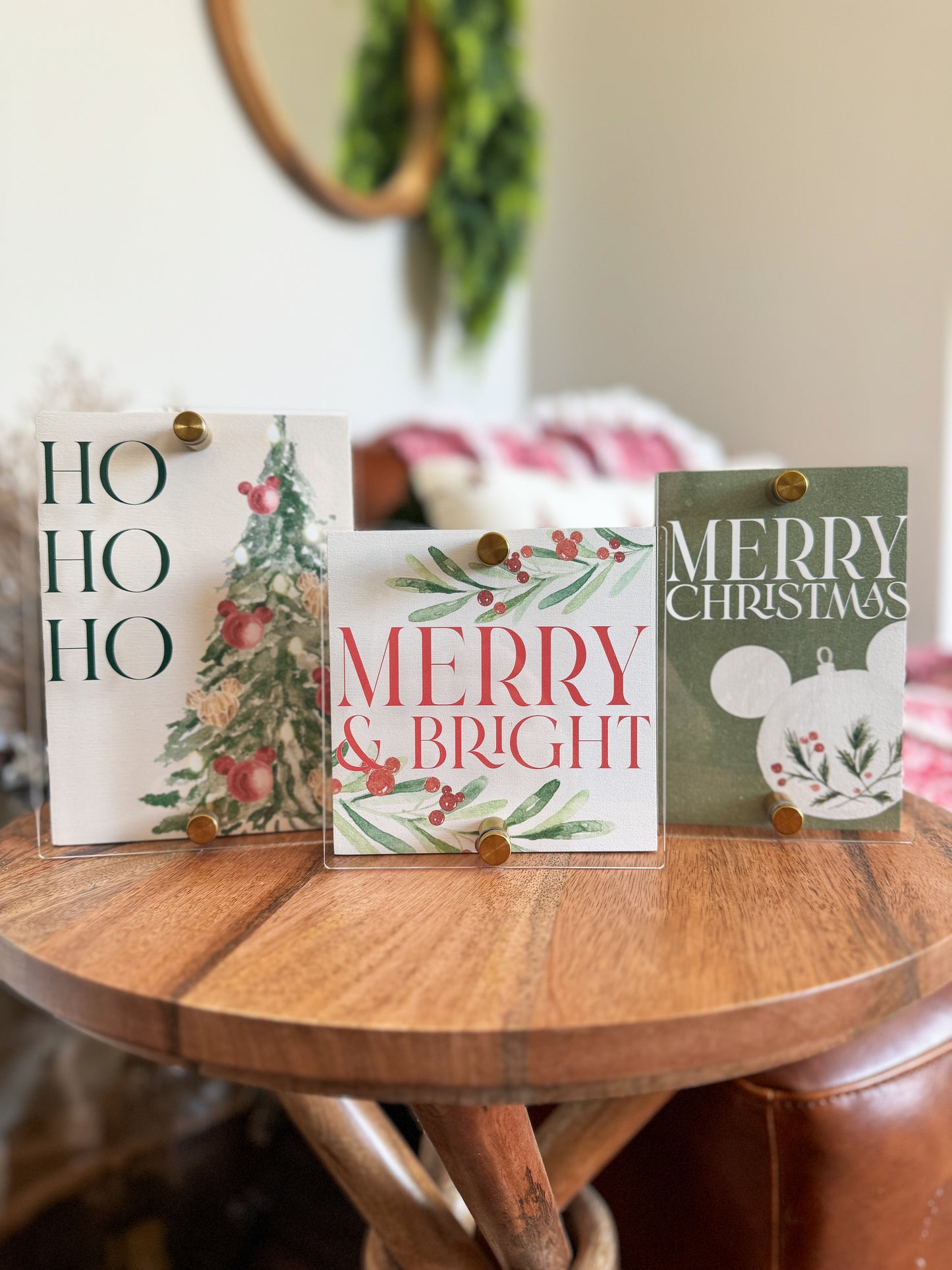 Christmas Block Sign SET