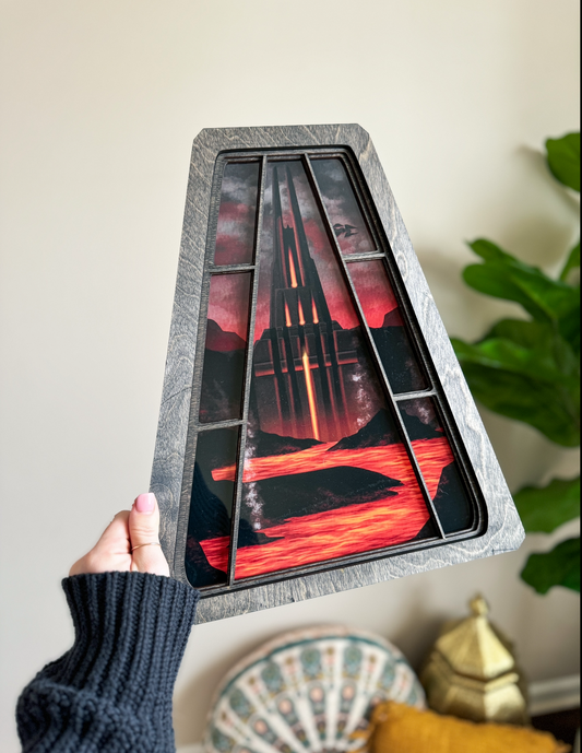 Vader's Castle - Galactic Window Sign