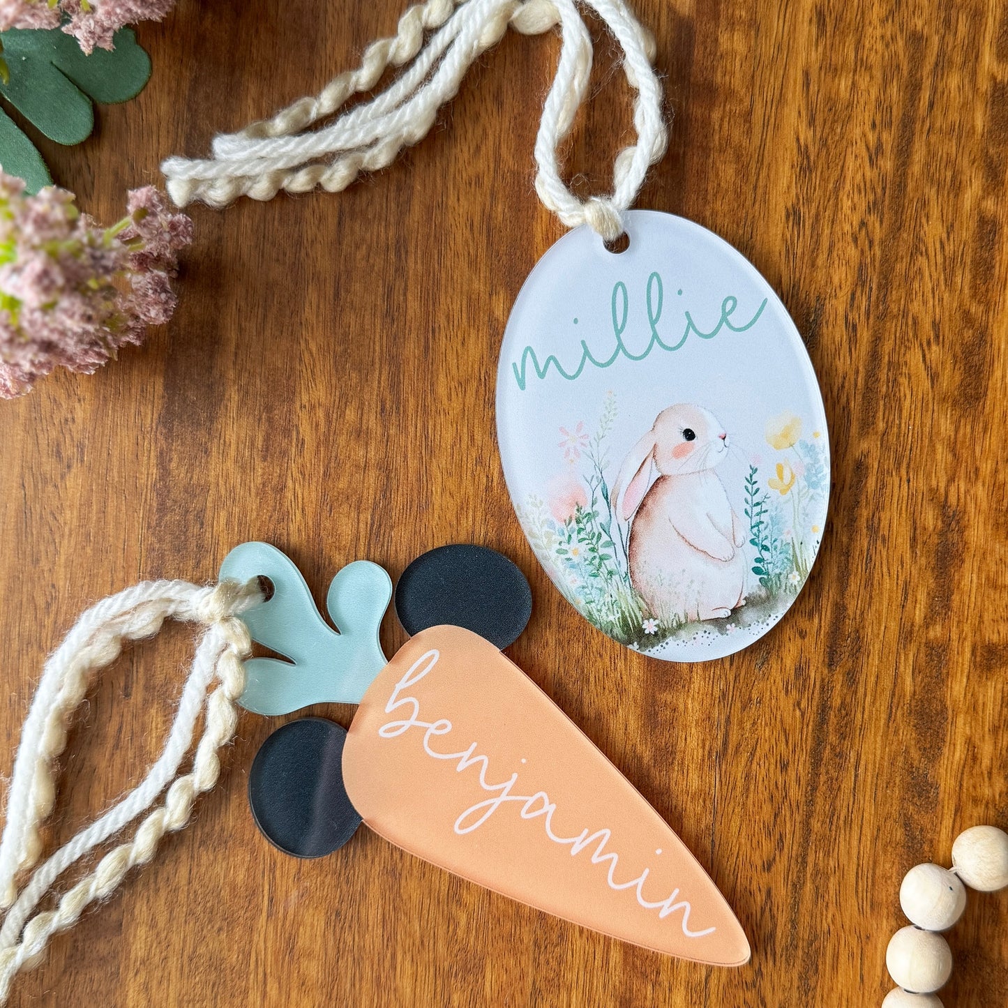 Personalized Carrot Tag