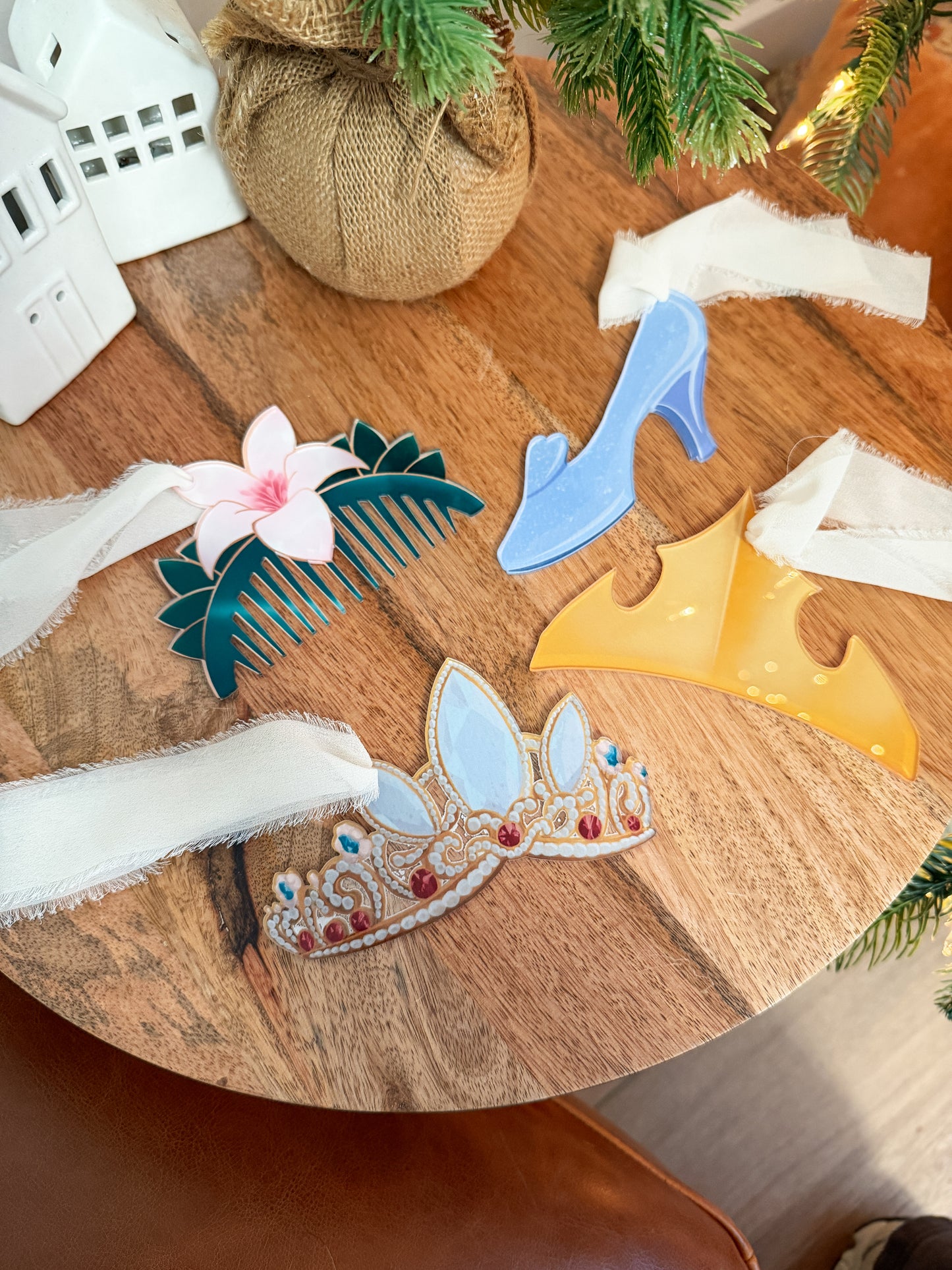 Princess Icon Ornament Set