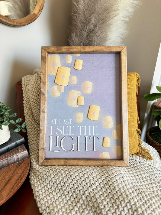 Floating Lantern Sign