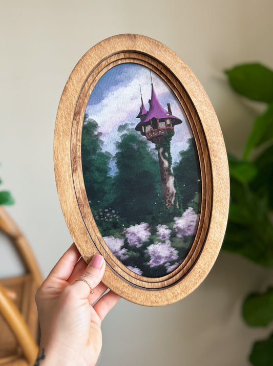 Dreamer's Tower - Vintage Storybook Sign