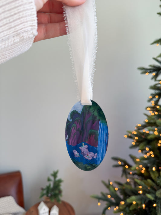 Mermaid Lagoon - Storybook Ornament