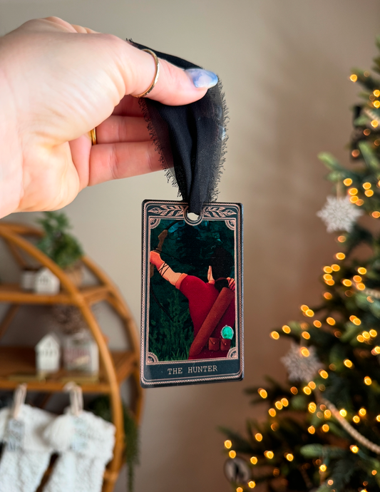 The Hunter - Tarot Card Ornament