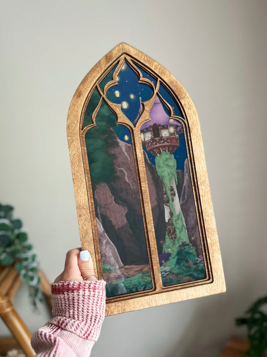 The Tower - Cathedral Window Sign