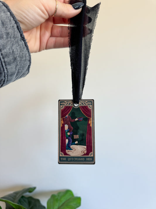 The Quicksand Men - Tarot Card Ornament
