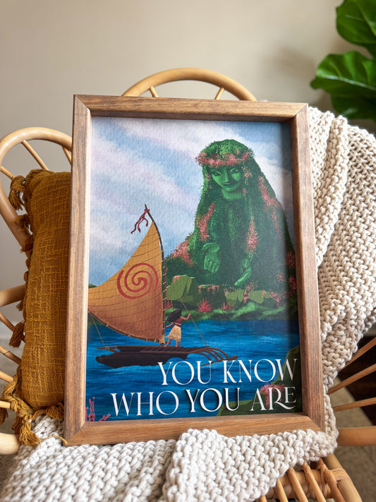 Who You Are - Framed Sign