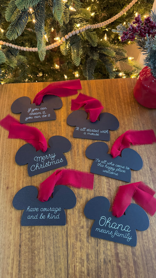 Ear Hat Ornament (multiple options)